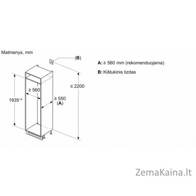 Šaldytuvas Bosch KIN965SE0 5