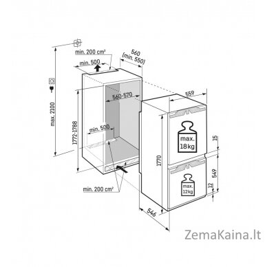 Šaldytuvas Liebherr ICBc5182 5