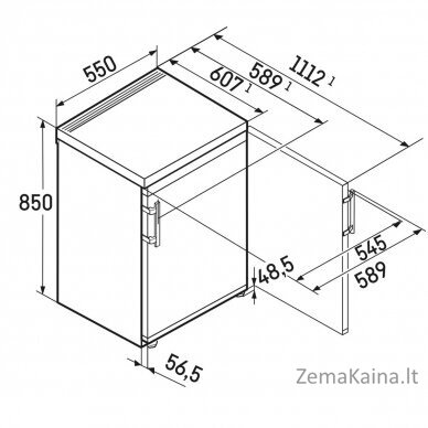 Šaldytuvas Liebherr Rd 1400 Pure 4