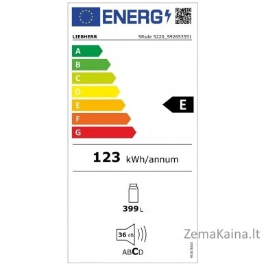 Šaldytuvas Liebherr SRsde 5220 Plus 1