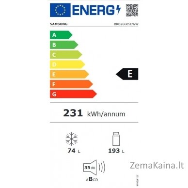 Šaldytuvas Samsung BRB26605EWW 4