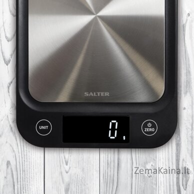 Salter 1068 BKEU16 Ultra Slim Kitchen Scale 1