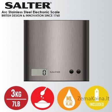 Salter 1087 SSDRCEU16 Pro Silver 1