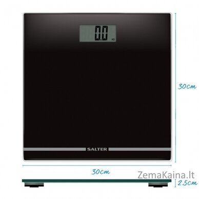 Salter 9205 BK3RCEU16 Large Display Glass Electric Scale Black 5