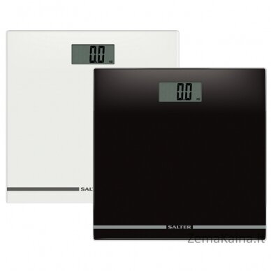 Salter 9205 WH3RLarge Display Glass Electronic Bathroom Scale - White 4