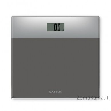 Salter 9206 SVSV3R Digital Bathroom Scales Glass - Silver 1