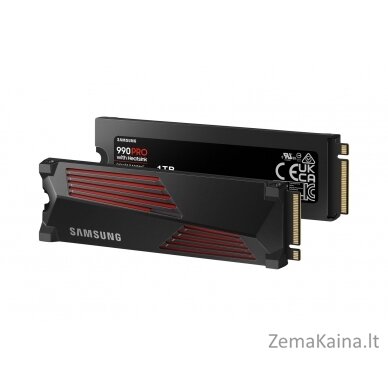 Samsung 990 PRO 1 TB M.2 PCI Express 4.0 NVMe V-NAND MLC 6