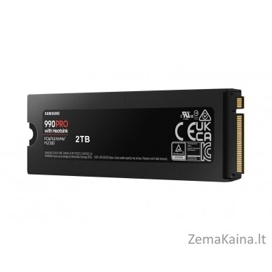 Samsung 990 PRO 2 TB M.2 PCI Express 4.0 NVMe V-NAND MLC 3