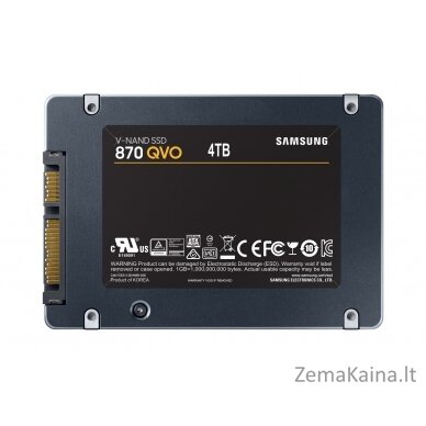 Samsung MZ-77Q4T0 2.5" 4000 GB „Serial ATA III“ V-NAND MLC 1