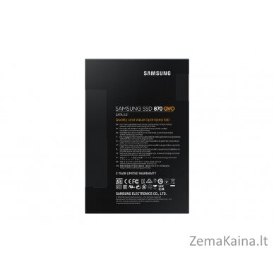 Samsung MZ-77Q4T0 2.5" 4000 GB „Serial ATA III“ V-NAND MLC 6