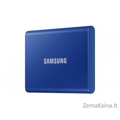 Samsung Portable SSD T7 1000 GB Mėlyna 2