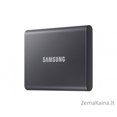 Samsung Portable SSD T7 1000 GB Pilka 2