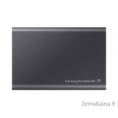 Samsung Portable SSD T7 1000 GB Pilka 7