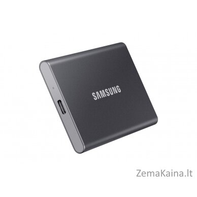 Samsung Portable SSD T7 1000 GB Pilka 10