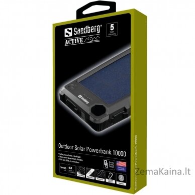 Sandberg 420-53 Outdoor Solar Powerbank 10000mAh 2