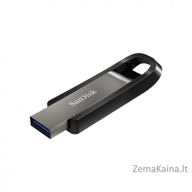 SanDisk Extreme Go USB atmintukas 256 GB USB A tipo 3.2 Gen 1 (3.1 Gen 1) Nerūdijančiojo plieno