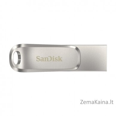 SanDisk Ultra Dual Drive Luxe USB atmintukas 512 GB USB Type-A / USB Type-C 3.2 Gen 1 (3.1 Gen 1) Nerūdijančiojo plieno 3