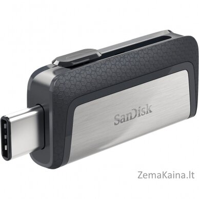 Sandisk Ultra Dual Drive USB Type-C USB atmintukas 128 GB USB Type-A / USB Type-C 3.2 Gen 1 (3.1 Gen 1) Juoda, Sidabras 9