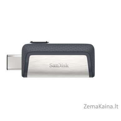 Sandisk Ultra Dual Drive USB Type-C USB atmintukas 128 GB USB Type-A / USB Type-C 3.2 Gen 1 (3.1 Gen 1) Juoda, Sidabras 4