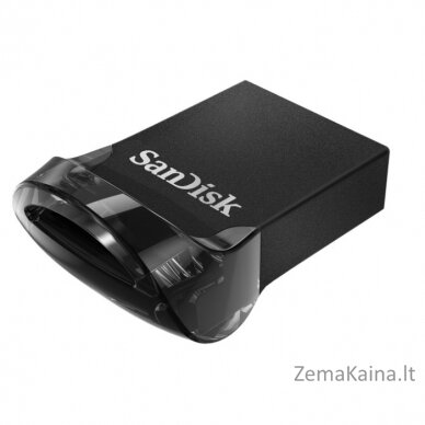 Sandisk Ultra Fit USB atmintukas 256 GB USB A tipo 3.2 Gen 1 (3.1 Gen 1) Juoda