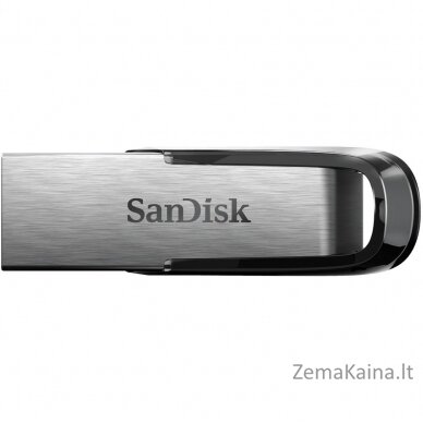 SanDisk Ultra Flair USB atmintukas 32 GB USB A tipo 3.0 Juoda, Nerūdijančiojo plieno 1