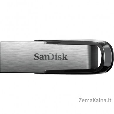 SanDisk ULTRA FLAIR USB atmintukas 64 GB USB A tipo 3.0 Juoda, Sidabras 1