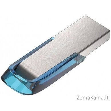 SanDisk Ultra Flair USB flash drive 128 GB USB Type-A 3.2 Gen 1 (3.1 Gen 1) Blue, Silver 3