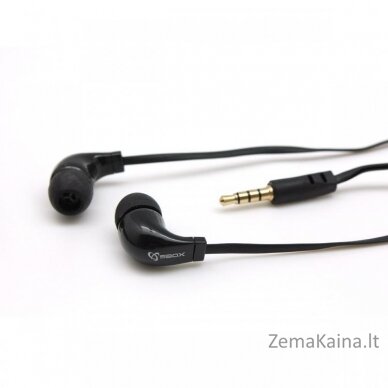 Sbox Stereo Earphones with Microphone EP-038B black