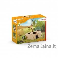 SCHLEICH WILD LIFE Surikatų urvas