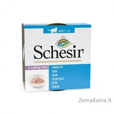 SCHESIR in cooking water Tuna - šlapias kačių maistas - 85 g