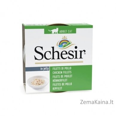 SCHESIR in jelly Chicken fillets - šlapias kačių maistas - 85 g