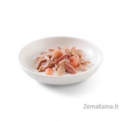 SCHESIR in jelly Tuna with shrimps - šlapias kačių maistas - 85 g 1