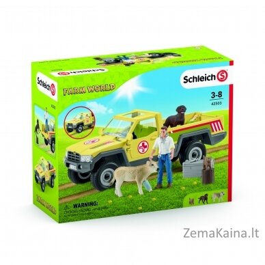 SCHLEICH FARM WORLD Veterinaro Apsilankymas Ūkyje 1