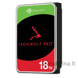 Seagate IronWolf Pro ST18000NT001 vidinis kietasis diskas 3.5" 18000 GB