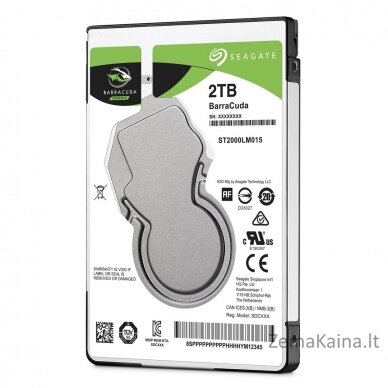 Seagate Barracuda 2.5" 2.5" 2000 GB „Serial ATA III“ 3