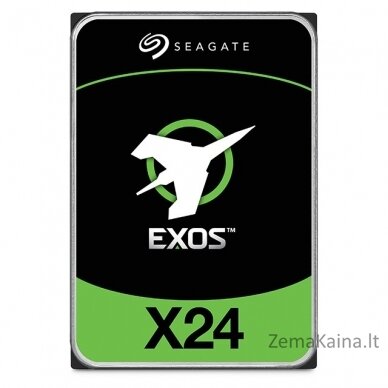 Seagate Exos X24 vidinis kietasis diskas 24 TB 7200 RPM 512 MB 3.5" SATA