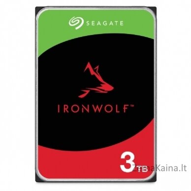 Seagate IronWolf ST3000VN006 vidinis kietasis diskas 3.5" 3000 GB „Serial ATA III“