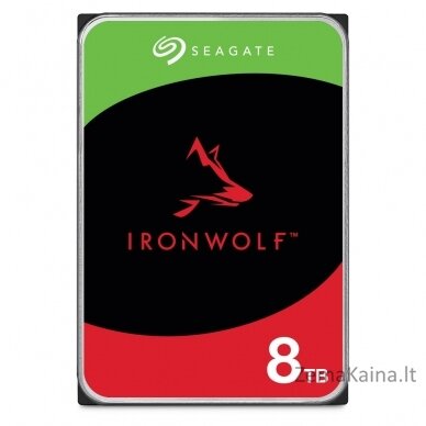 Seagate IronWolf ST8000VN004 vidinis kietasis diskas 3.5" 8000 GB „Serial ATA III“