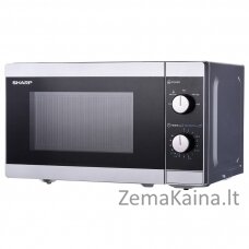 Sharp Home Appliances YC-MS01E-S mikrobangų krosnelė 20 L 800 W