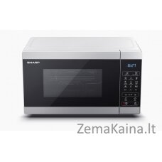 Sharp YC-MG02E-S mikrobangų krosnelė 20 L 800 W Black, Steel