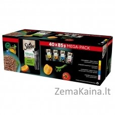 SHEBA Nature's mix smaków w sosie saszetki dla kota40x85g