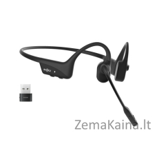 SHOKZ C120-AA-BK Ausinės be mikrofono ir ausinės su mikrofonu Laisvų rankų įranga Bevielis Ausinės su kabliukais Biuras / skambučių centras USB A tipo Bluetooth Juoda