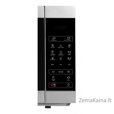 Sharp Home Appliances YC-MG81E-S mikrobangų krosnelė Stalviršis Mikrobangų krosnelė su kepsninės funkcija 28 L 900 W Juoda, Pilka 3