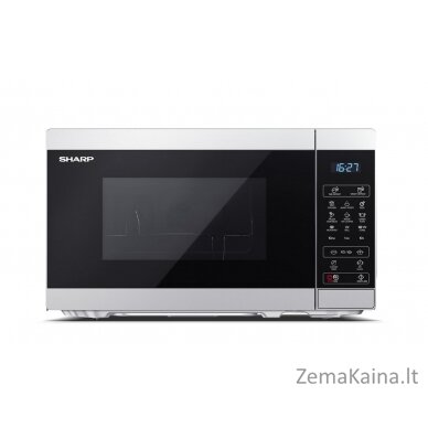 Sharp YC-MG02E-S mikrobangų krosnelė 20 L 800 W Black, Steel 1