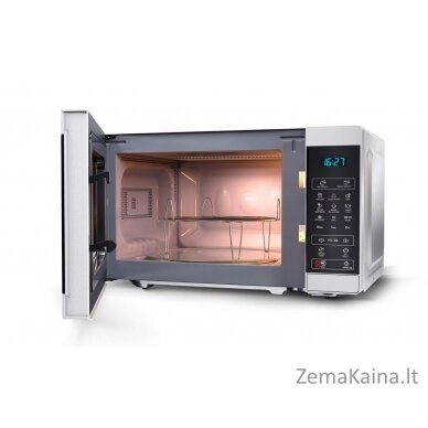 Sharp YC-MG02E-S mikrobangų krosnelė 20 L 800 W Black, Steel 2