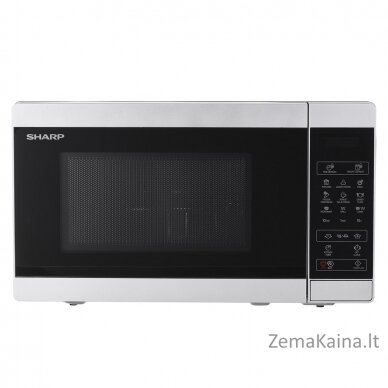 Sharp YC-MG02E-S mikrobangų krosnelė 20 L 800 W Black, Steel 6