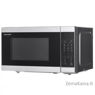 Sharp YC-MG02E-S mikrobangų krosnelė 20 L 800 W Black, Steel 4