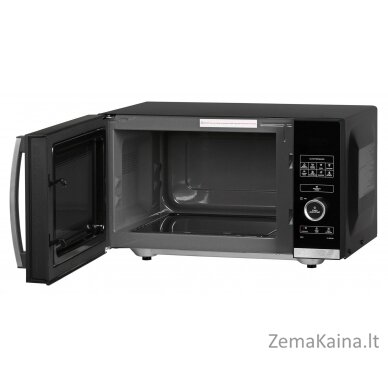 Sharp YC-QS254AE-B mikrobangų krosnelė Stalviršis Mikrobangų krosnelė be papildomų funkcijų 25 L 900 W Juoda, Nerūdijančiojo plieno 1