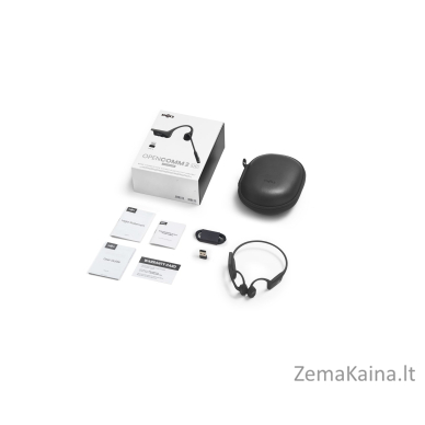 SHOKZ C120-AA-BK Ausinės be mikrofono ir ausinės su mikrofonu Laisvų rankų įranga Bevielis Ausinės su kabliukais Biuras / skambučių centras USB A tipo Bluetooth Juoda 6