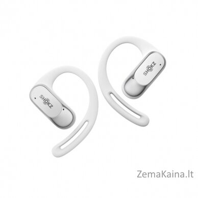 SHOKZ OpenFit Air, weiss Laisvų rankų įranga Bevielis Ausinės su kabliukais Skambučiai / muzika / sportas / kasdienis Bluetooth Balta